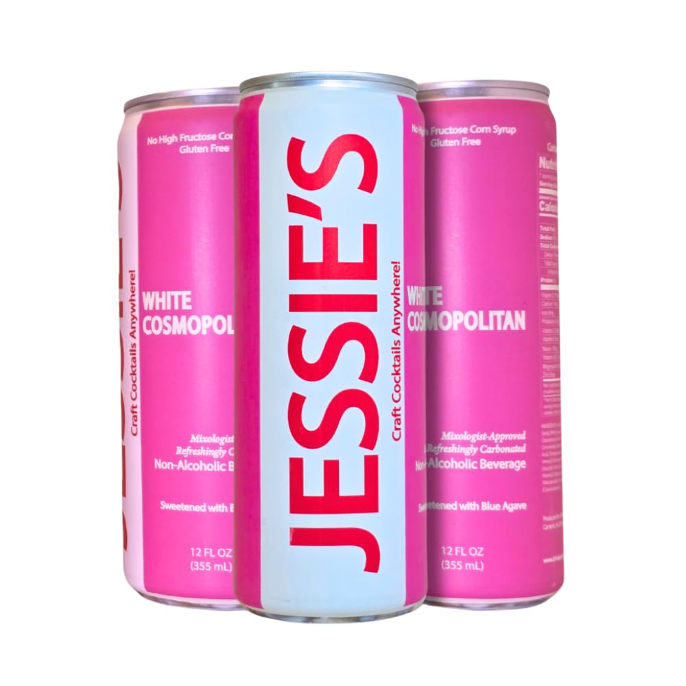 Jessie's Craft Mocktail-White Cosmo 12 oz cans-24 pack