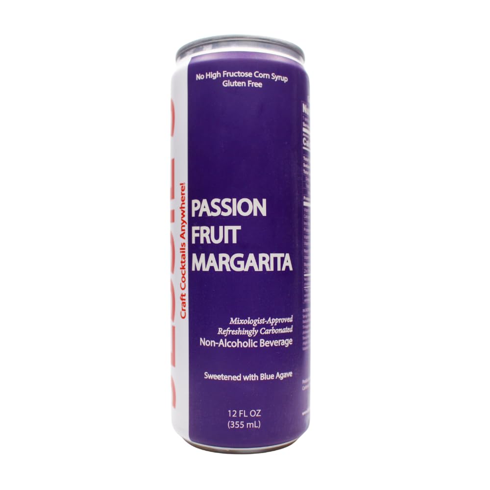 Jessie's Craft Mocktail-Passionfruit Marg 12 oz cans-24 pack
