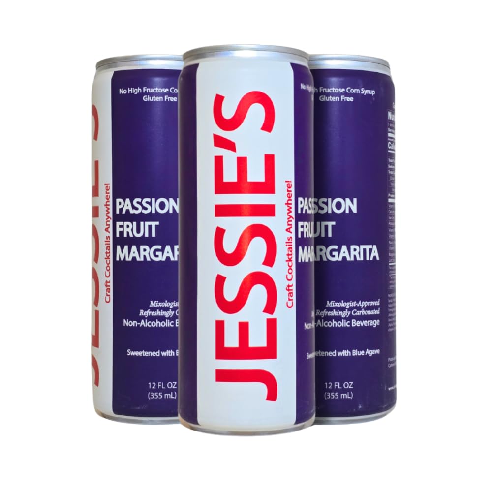 Jessie's Craft Mocktail-Passionfruit Marg 12 oz cans-24 pack