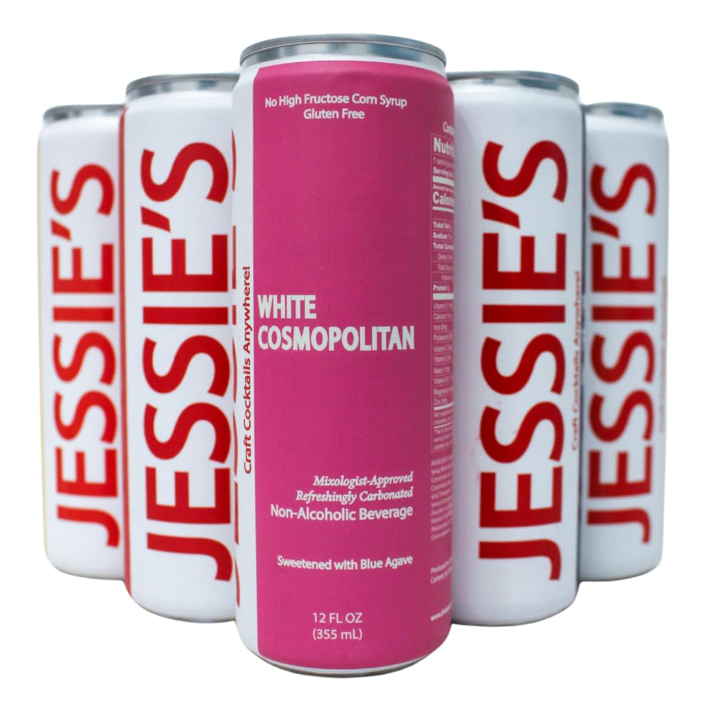 Jessie's Craft Mocktail-White Cosmo 12 oz cans-24 pack