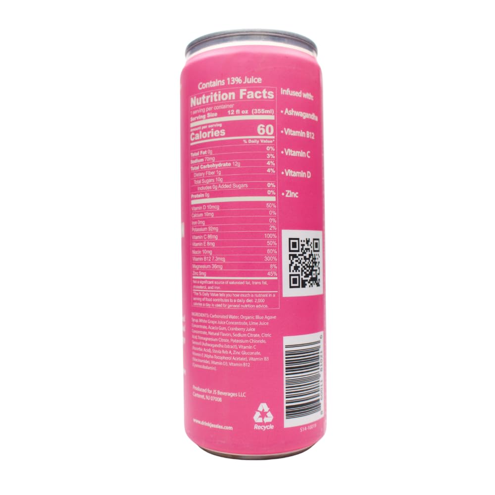 Jessie's Craft Mocktail-White Cosmo 12 oz cans-24 pack