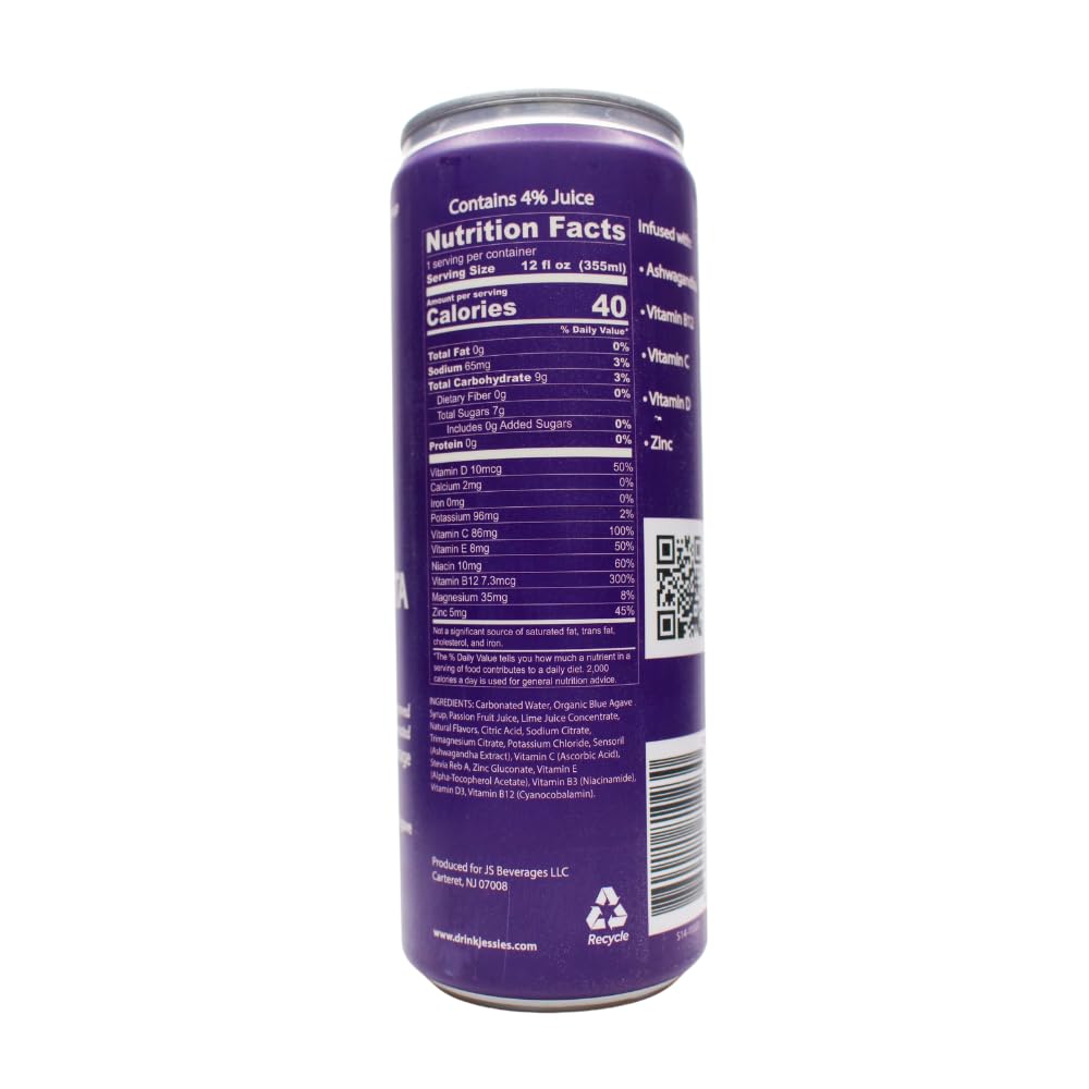 Jessie's Craft Mocktail-Passionfruit Marg 12 oz cans-24 pack