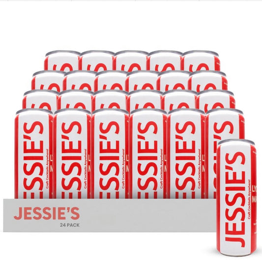 Jessie's Craft Mocktail-Lychee Martini 12 oz cans-24 pack